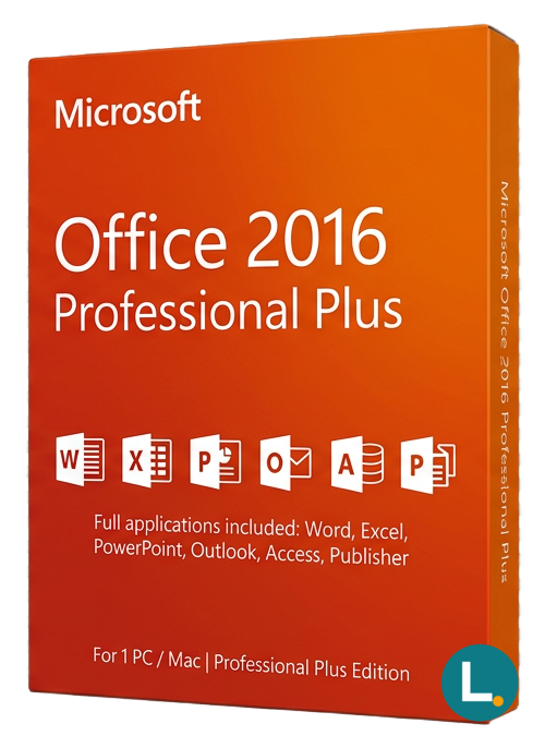 Microsoft Office 2016 Professional Plus